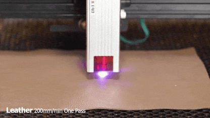 NEJE E40 12W 500DPI Diode Laser Module with Multi-Lens Technology for Stainless Steel Engraving & Precision Cutting